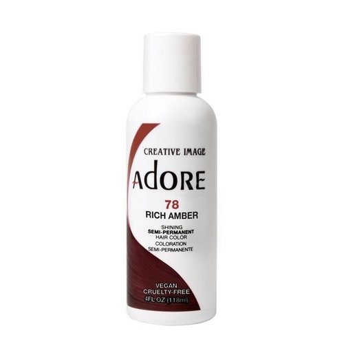 Adore Adore Semi-Permanent Hair Color - Rich Amber 78 118 Ml