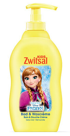 Zwitsal Zwitsal Kids Bad & Wascreme - Frozen 400 Ml Zwitsal Zwitsal Kids Bad & Wascreme - Frozen 400 Ml