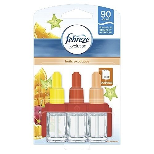 Febreze Febreze -3volution Exotisch Fruit - Elektrische Luchtverfrisser 20ml Febreze Febreze -3volution Exotisch Fruit - Elektrische Luchtverfrisser 20ml
