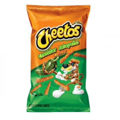 Cheetos - Jalapeno Crunchy 226 Gram Cheetos - Jalapeno Crunchy 226 Gram