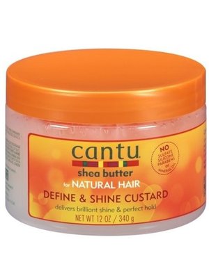 Cantu Cantu Shea Butter Define & Shine Custard 340g