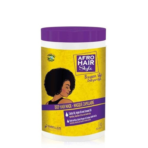 Novex Novex Embelleze Afrohair Style - Deep Hair Mask 1kg Novex Novex Embelleze Afrohair Style - Deep Hair Mask 1kg