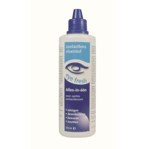 Eyefresh Alles In Een Vloeistof - Zachte Lenzen 240 Ml Eyefresh Alles In Een Vloeistof - Zachte Lenzen 240 Ml