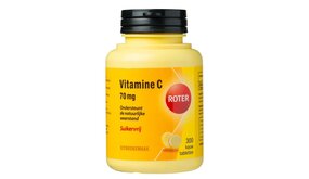 Roter Roter Vitamine C 70 Mg - Suikervrij 300 Kauwtabeletten