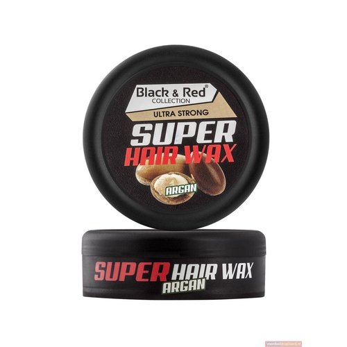 Black & Red Black & Red Super Hair Wax - Ultra Strong Argan 150 Ml Black & Red Black & Red Super Hair Wax - Ultra Strong Argan 150 Ml