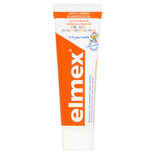 Elmex Elmex Peutertandpasta - 0-5 Jaar 75 Ml Elmex Elmex Peutertandpasta - 0-5 Jaar 75 Ml