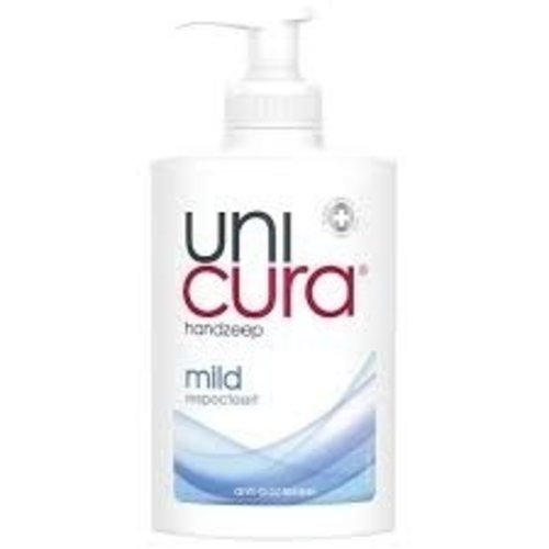 Unicura Unicura Vloeibare Handzeep - Anti-Bacterieel Mild 250ml Unicura Unicura Vloeibare Handzeep - Anti-Bacterieel Mild 250ml