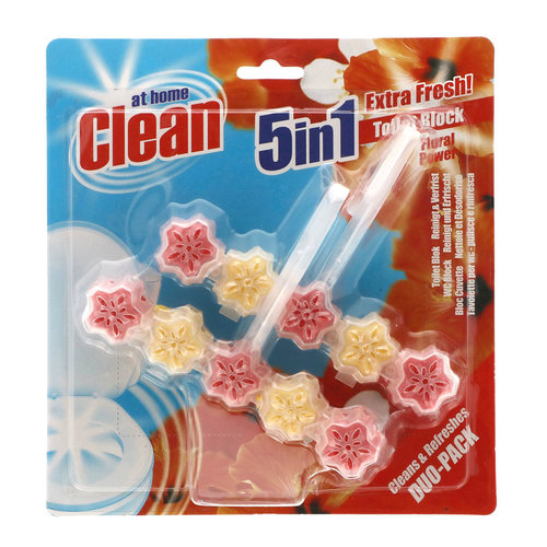 At Home At Home Toiletblok - Floral Power 2X45 Gr At Home At Home Toiletblok - Floral Power 2X45 Gr