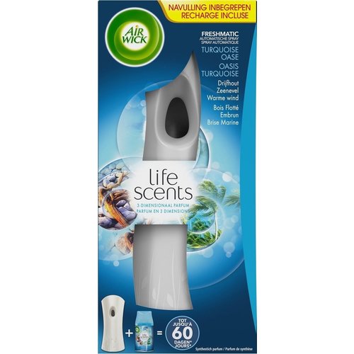Airwick Airwick Freshmatic Houder & Navuling - Turquise Airwick Airwick Freshmatic Houder & Navuling - Turquise