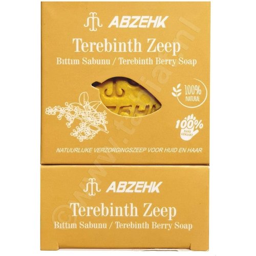 Abzehk Abzehk Zeep - Terebinth 150gr Abzehk Abzehk Zeep - Terebinth 150gr