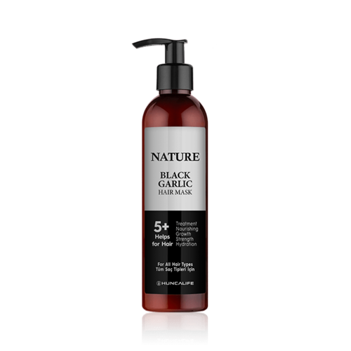 Huncalife Huncalife Nature Haarmasker - Black Garlic 250ml Huncalife Huncalife Nature Haarmasker - Black Garlic 250ml