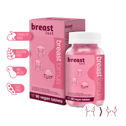 Breast Lust - Borst Formule (1 Maand) 90 Vegan Tabs Breast Lust - Borst Formule (1 Maand) 90 Vegan Tabs