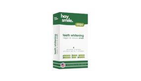 Haysmile Tandenbleekstrips - Vegan & Natural | Aardbei & Coconut Formule (14 Dagen)