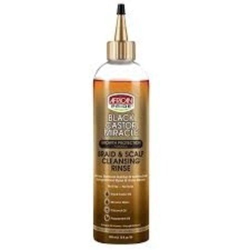 African Pride African Pride Black Castor Miracle Braid & Scalp Cleansing Rinse - Growth Protection Formula 355ml African Pride African Pride Black Castor Miracle Braid & Scalp Cleansing Rinse - Growth Protection Formula 355ml