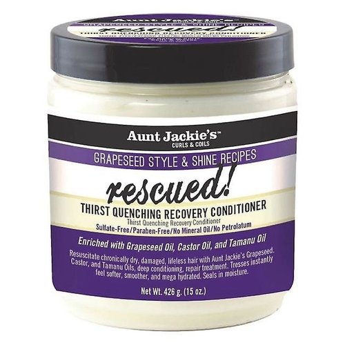 Aunt Jackie's Aunt Jackies's Grapeseed Style Conditioner - Rescued Enriched With Avocado & Tamanu Oils 426gr Aunt Jackie's Aunt Jackies's Grapeseed Style Conditioner - Rescued Enriched With Avocado & Tamanu Oils 426gr