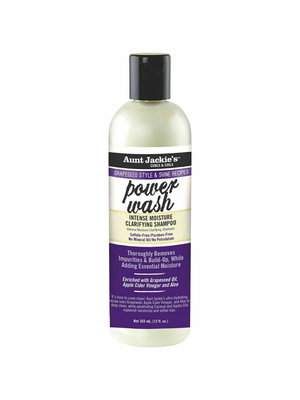 Aunt Jackie's Aunt Jackies's Grapeseed Style Clarifying Shampoo - Power Wash Intense Moisture 355ml