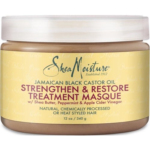 Shea Moisture Shea Moisture Jamaican Black Castor Oil Strengthen & Restore Treatment Masque - 340gr