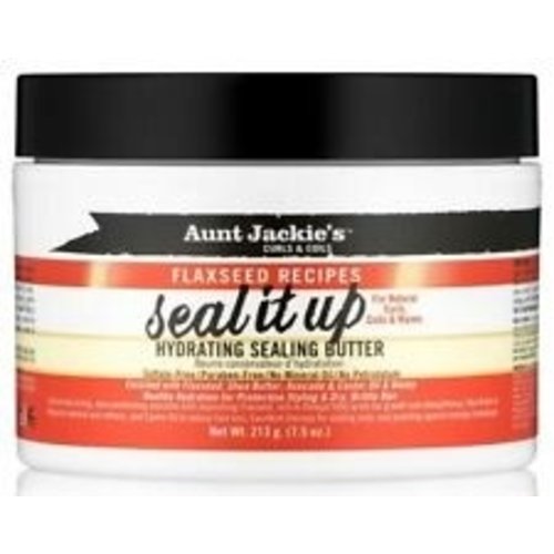 Aunt Jackie's Aunt Jackie's Flaxseed Recipes Hydrating Sealing Butter - Seal It Up 213gr Aunt Jackie's Aunt Jackie's Flaxseed Recipes Hydrating Sealing Butter - Seal It Up 213gr