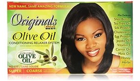 Africa's Best Organics Olive Oil Conditioning Relaxer System - Super Coarse Africa's Best Organics Olive Oil Conditioning Relaxer System - Super Coarse