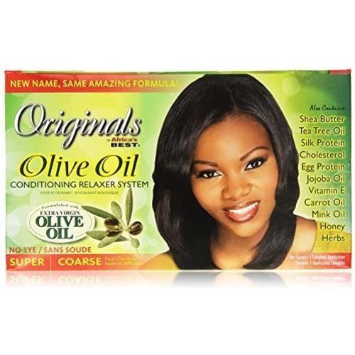 Africa's Best Organics Olive Oil Conditioning Relaxer System - Super Coarse Africa's Best Organics Olive Oil Conditioning Relaxer System - Super Coarse