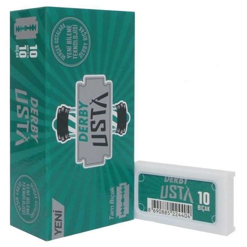 Derby Derby Usta Double Edge Razor Blades - 100 Stuks Derby Derby Usta Double Edge Razor Blades - 100 Stuks