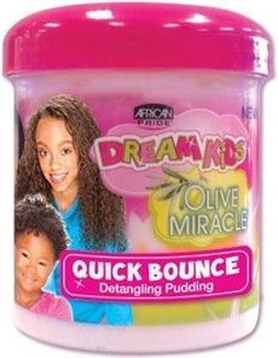 African Pride - Dream Kids - Olive Miracles - Ontklittende Crème - 425 gram