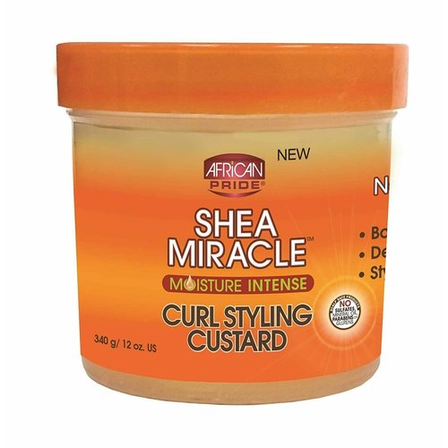 African Pride African Pride Shea Miracle Curl Styling Custard - 340gr African Pride African Pride Shea Miracle Curl Styling Custard - 340gr