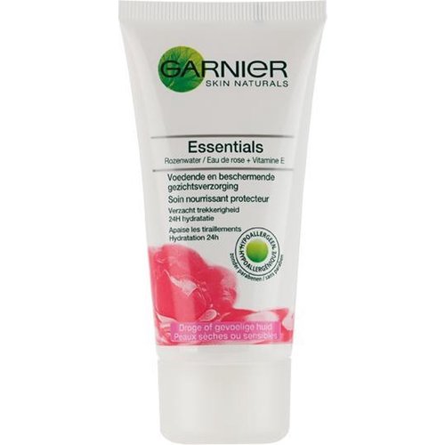 Garnier Garnier Skin Naturels Gezichtscreme - Essentials Rozenwater + Vitamine E 50ml Garnier Garnier Skin Naturels Gezichtscreme - Essentials Rozenwater + Vitamine E 50ml