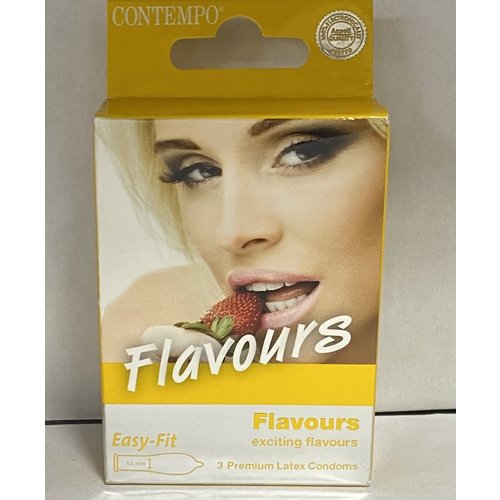 Flavours Condoom - 3 Stuks Flavours Condoom - 3 Stuks