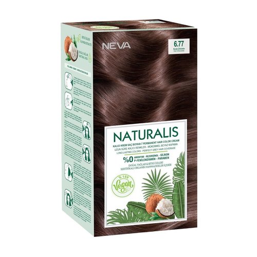 Neva Naturalis Vegan Haarverf - Hot Chocolate 6.77 Neva Naturalis Vegan Haarverf - Hot Chocolate 6.77