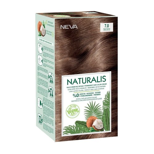 Neva Naturalis Vegan Haarverf - Intens Blond 7.0 Neva Naturalis Vegan Haarverf - Intens Blond 7.0