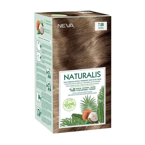 Neva Naturalis Vegan Haarverf - Sand Blonde 7.08 Neva Naturalis Vegan Haarverf - Sand Blonde 7.08