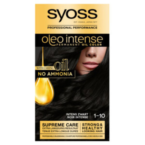 Syoss Syoss Oleo Intense Haarverf - Intens Zwart 1-10