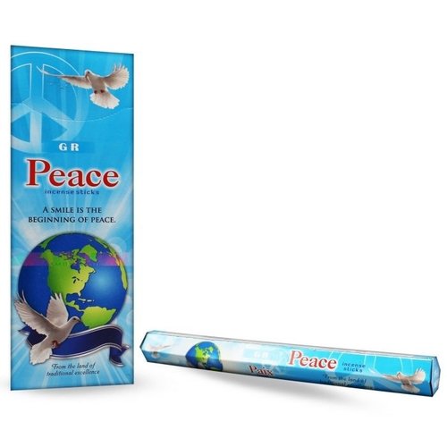 Wierook Wierook Peace - 20 Stokjes Wierook Wierook Peace - 20 Stokjes