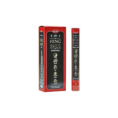 Wierook Wierook Feng Shui 5-In-1 - 20 Stokjes Wierook Wierook Feng Shui 5-In-1 - 20 Stokjes