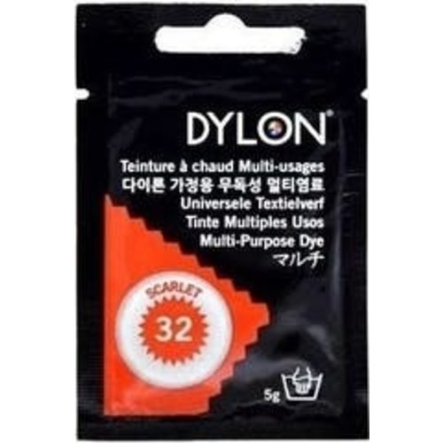 Dylon Scarlet - Textielverf 5 Gram Dylon Scarlet - Textielverf 5 Gram