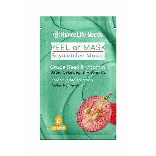 Huncalife Huncalife Needs Grape Seed & Vitamin E - Peel Off Masker 10ml