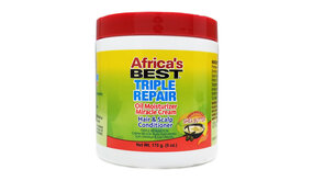 Africa's Best - Triple Repair Oil Moisturizer Miracle Cream With Shea Butter Hair & Scalp Conditioner 160g