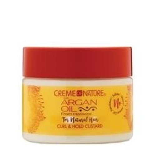 Creme of Nature Creme Of Nature Argan Oil - Curl & Hold Custard 326g Creme of Nature Creme Of Nature Argan Oil - Curl & Hold Custard 326g