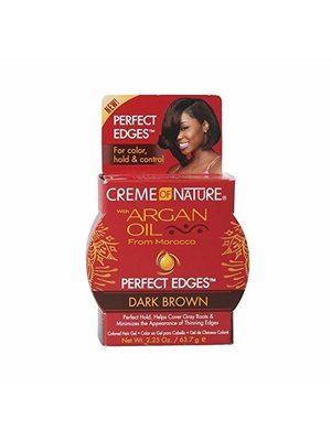 Creme of Nature Creme Of Nature Argan Oil - Perfect Edges Dark Brown 63.7g