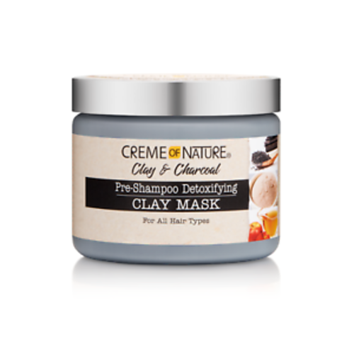 Creme of Nature Creme of Nature Clay & Charcoal - Pre-Shampoo Detoxifying Clay Mask 326g Creme of Nature Creme of Nature Clay & Charcoal - Pre-Shampoo Detoxifying Clay Mask 326g