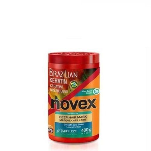 Novex Novex Brazilian Keratin - Hair Mask 400ml Novex Novex Brazilian Keratin - Hair Mask 400ml
