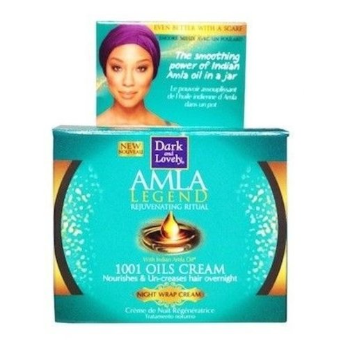 Dark & Lovely Dark And Lovely Amla Legend - 1001 Oil Night Wrap Cream 150 Ml Dark & Lovely Dark And Lovely Amla Legend - 1001 Oil Night Wrap Cream 150 Ml