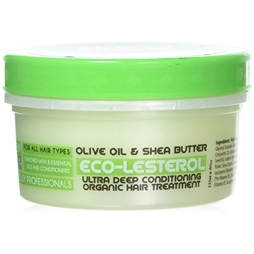 Eco Eco Style Natural Eco‑Lesterol Olive & Shea Butter - Hair Treatment 227g Eco Eco Style Natural Eco‑Lesterol Olive & Shea Butter - Hair Treatment 227g