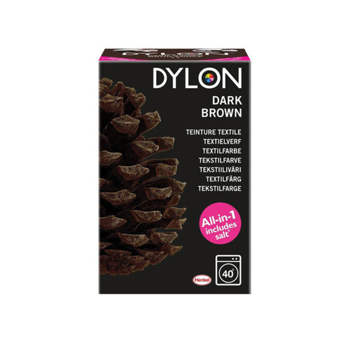 Dylon Dylon Dark Brown - Textielverf 350 Gram Dylon Dylon Dark Brown - Textielverf 350 Gram