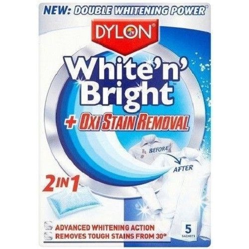 Dylon White & Bright - Doekjes 5 Stuks Dylon White & Bright - Doekjes 5 Stuks