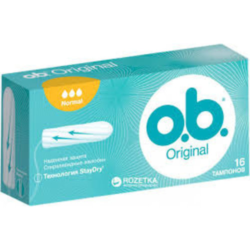 Ob OB Tampons - Original Normal 16pcs Ob OB Tampons - Original Normal 16pcs