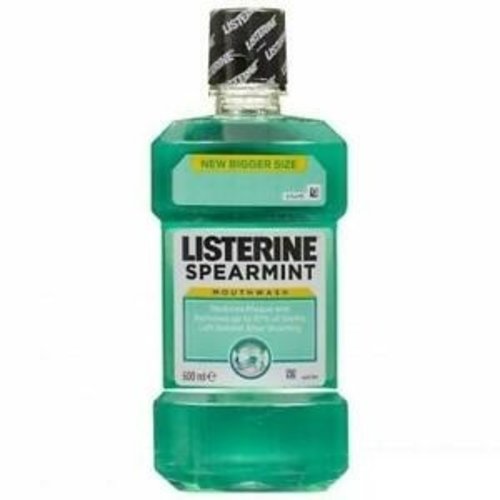 Listerine Listerine - Spearmint Mouthwash 600ml Listerine Listerine - Spearmint Mouthwash 600ml