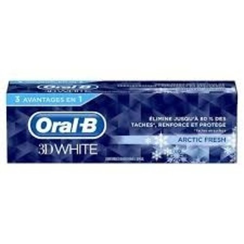 Oral B Oral-B 3d White - Arctic Fresh Toothpaste 75ml Oral B Oral-B 3d White - Arctic Fresh Toothpaste 75ml