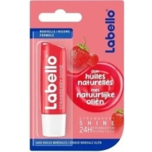 Labello - Blister Strawberry Lip Balm 4,8g Labello - Blister Strawberry Lip Balm 4,8g